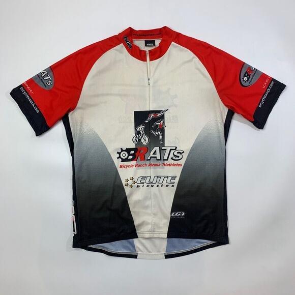 Vintage Louis Garneau Jersey Mens XXL Bicycle Ranch Scottsdale Arizona Cycling - Picture 2 of 16